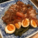 フライパンで！野菜入り角煮